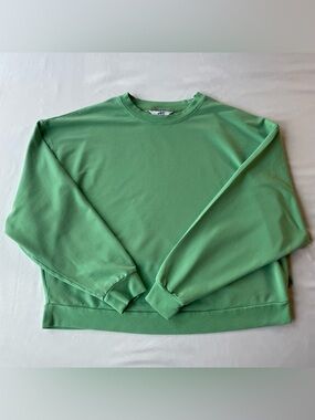 JoyLab Women’s Small Oversized Crewneck Sweatshirt Mint Green Soft Stretch